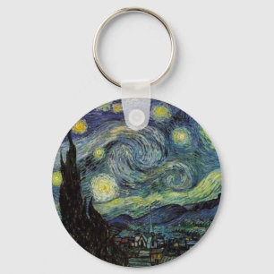 Vincent van Gogh - Starry Night Schlüsselanhänger