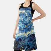 Vincent van Gogh - Starry Night, Schürze (InSitu)