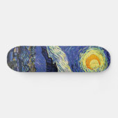 Vincent Van Gogh Starry Night Skateboard (Horizontal)