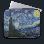 Vincent van Gogh Starry Night Sleeve<br><div class="desc">Vincent van Gogh's berühmtes Gemälde "Starry Night" auf der Schutzhülle für Ihren Computer gedruckt.</div>