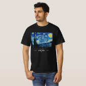 Vincent Van Gogh Starry Night T-Shirt (Vorne ganz)