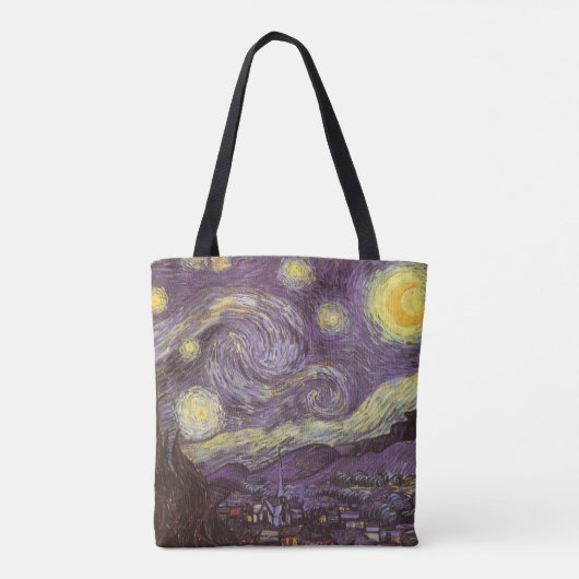 Vincent van Gogh - Starry Night Tasche (Rückseite)