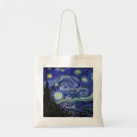 Vincent van Gogh, Starry Night Tragetasche (Vorne)