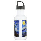 vincent, van, gogh, starry, night trinkflasche (Rückseite)