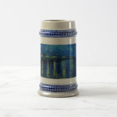 Vincent Van Gogh - Starry Night über der Rhone Bierglas (Mittel)