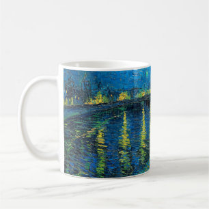 Vincent Van Gogh Starry Night über der Rhone Kaffeetasse