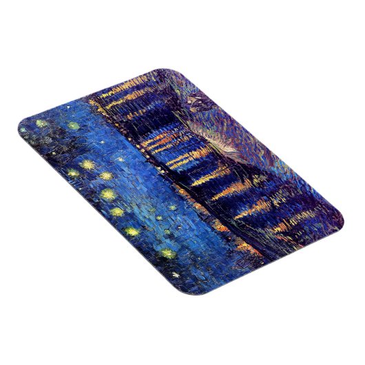 Vincent Van Gogh - Starry Night über der Rhone Magnet (Rechte Seite)