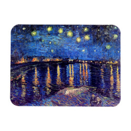 Vincent Van Gogh - Starry Night über der Rhone Magnet