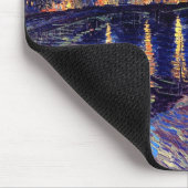 Vincent Van Gogh - Starry Night über der Rhone Mousepad (Ecke)
