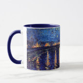 Vincent Van Gogh - Starry Night über der Rhone Tasse (Links)