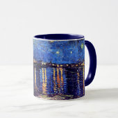 Vincent Van Gogh - Starry Night über der Rhone Tasse (VorderseiteRechts)