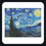 VINCENT VAN GOGH "STARRY NIGHT UMSCHLAG AUFKLEBER<br><div class="desc">VINCENT VAN GOGH "STARRY NIGHT" UMSCHLAG AUFKLEBER STICKER</div>
