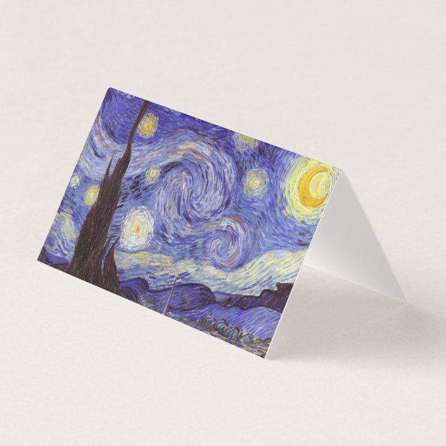 Vincent Van Gogh Starry Night Vintag Kunstkunst (Vorderseite)