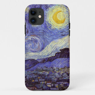 Vincent Van Gogh Starry Night Vintag Kunstkunst iPhone 11 Hülle