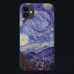 Vincent Van Gogh Starry Night Vintag Kunstkunst Case-Mate iPhone Hülle<br><div class="desc">Vincent van Gogh Starry Night Fine Art Painting Starry Night ist ein Gemälde des niederländischen post-impressionistischen Künstlers Vincent van Gogh. Der blaue Nachthimmel ist voll von wirbelnden Wolken, Sternen und einem hellen Halbmond. Die Sternennacht ist die einzige Nacht in der Serie von Ausblicken aus seinem Schlafzimmerfenster. Bewegung: Post-Impressionismus. Schöne, kunstvoll...</div>