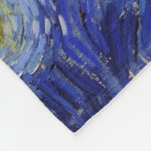 Vincent Van Gogh Starry Night Vintag Kunstkunst Fleecedecke (Ecke)