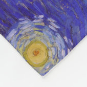 Vincent Van Gogh Starry Night Vintag Kunstkunst Fleecedecke (Ecke)