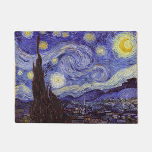 Vincent Van Gogh Starry Night Vintag Kunstkunst Fußmatte