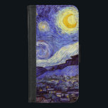 Vincent Van Gogh Starry Night Vintag Kunstkunst iPhone 8/7 Geldbeutel-Hülle<br><div class="desc">Vincent van Gogh Starry Night Fine Art Painting Starry Night ist ein Gemälde des niederländischen post-impressionistischen Künstlers Vincent van Gogh. Der blaue Nachthimmel ist voll von wirbelnden Wolken, Sternen und einem hellen Halbmond. Die Sternennacht ist die einzige Nacht in der Serie von Ausblicken aus seinem Schlafzimmerfenster. Bewegung: Post-Impressionismus. Schöne, kunstvoll...</div>