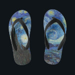 Vincent Van Gogh Starry Night Vintag Kunstkunst Kinderbadesandalen<br><div class="desc">Vincent Van Gogh Starry Night Vintag Kunstkunst</div>