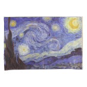 Vincent Van Gogh Starry Night Vintag Kunstkunst Kissenbezug (Vorderseite-Rechts)