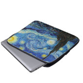 Vincent Van Gogh Starry Night Vintag Kunstkunst Laptopschutzhülle (Vorne Knopf)