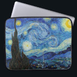 Vincent Van Gogh Starry Night Vintag Kunstkunst Laptopschutzhülle<br><div class="desc">Vincent Van Gogh Starry Night Vintag Fine Art Laptop Schlauch</div>