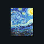 Vincent Van Gogh Starry Night Vintag Kunstkunst Leinwanddruck<br><div class="desc">Vincent Van Gogh Starry Night Vintag Fine Art Canvas Print</div>