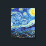 Vincent Van Gogh Starry Night Vintag Kunstkunst Leinwanddruck<br><div class="desc">Vincent Van Gogh Starry Night Vintag Fine Art Canvas Print</div>