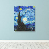Vincent Van Gogh Starry Night Vintag Kunstkunst Leinwanddruck (Insitu (Holzboden))