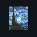 Vincent Van Gogh Starry Night Vintag Kunstkunst Leinwanddruck<br><div class="desc">Vincent Van Gogh Starry Night Vintag Fine Art Canvas Print</div>