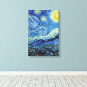 Vincent Van Gogh Starry Night Vintag Kunstkunst Leinwanddruck (Insitu (Holzboden))
