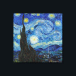 Vincent Van Gogh Starry Night Vintag Kunstkunst Leinwanddruck<br><div class="desc">Vincent Van Gogh Starry Night Vintag Fine Art Canvas Print</div>