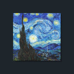Vincent Van Gogh Starry Night Vintag Kunstkunst Leinwanddruck<br><div class="desc">Vincent Van Gogh Starry Night Vintag Fine Art Canvas Print</div>