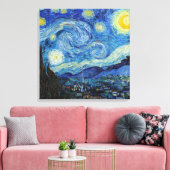 Vincent Van Gogh Starry Night Vintag Kunstkunst Leinwanddruck (Insitu (Wohnzimmer))