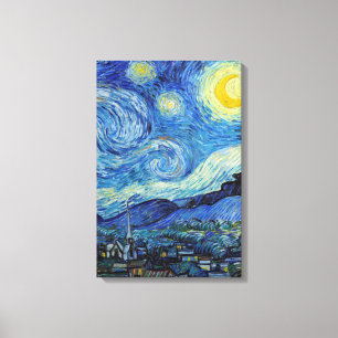 Vincent Van Gogh Starry Night Vintag Kunstkunst Leinwanddruck