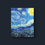 Vincent Van Gogh Starry Night Vintag Kunstkunst Leinwanddruck<br><div class="desc">Vincent Van Gogh Starry Night Vintag Fine Art Canvas Print</div>