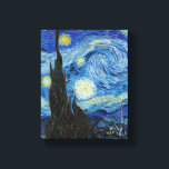Vincent Van Gogh Starry Night Vintag Kunstkunst Leinwanddruck<br><div class="desc">Vincent Van Gogh Starry Night Vintag Fine Art Canvas Print</div>