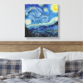 Vincent Van Gogh Starry Night Vintag Kunstkunst Leinwanddruck (Insitu (Schlafzimmer))