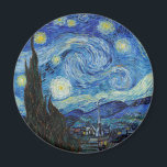 Vincent Van Gogh Starry Night Vintag Kunstkunst Magnet<br><div class="desc">Vincent Van Gogh Starry Night Vintag Fine Art Magnet</div>