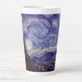 Vincent Van Gogh Starry Night Vintag Kunstkunst Milchtasse (Vorderseite)