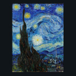 Vincent Van Gogh Starry Night Vintag Kunstkunst Poster<br><div class="desc">Vincent Van Gogh Starry Night Vintag Fine Art Poster</div>