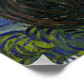 Vincent Van Gogh Starry Night Vintag Kunstkunst Poster (Ecke)