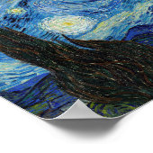 Vincent Van Gogh Starry Night Vintag Kunstkunst Poster (Ecke)