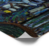Vincent Van Gogh Starry Night Vintag Kunstkunst Poster (Ecke)