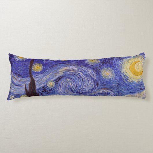 Vincent Van Gogh Starry Night Vintag Kunstkunst Seitenschläferkissen (Vorderseite)
