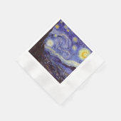 Vincent Van Gogh Starry Night Vintag Kunstkunst Serviette (Ecke)