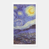 Vincent Van Gogh Starry Night Vintag Kunstkunst Serviette (Vorderseite)