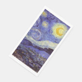 Vincent Van Gogh Starry Night Vintag Kunstkunst Serviette (Ecke)