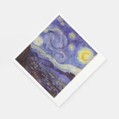 Vincent Van Gogh Starry Night Vintag Kunstkunst Serviette (Ecke)